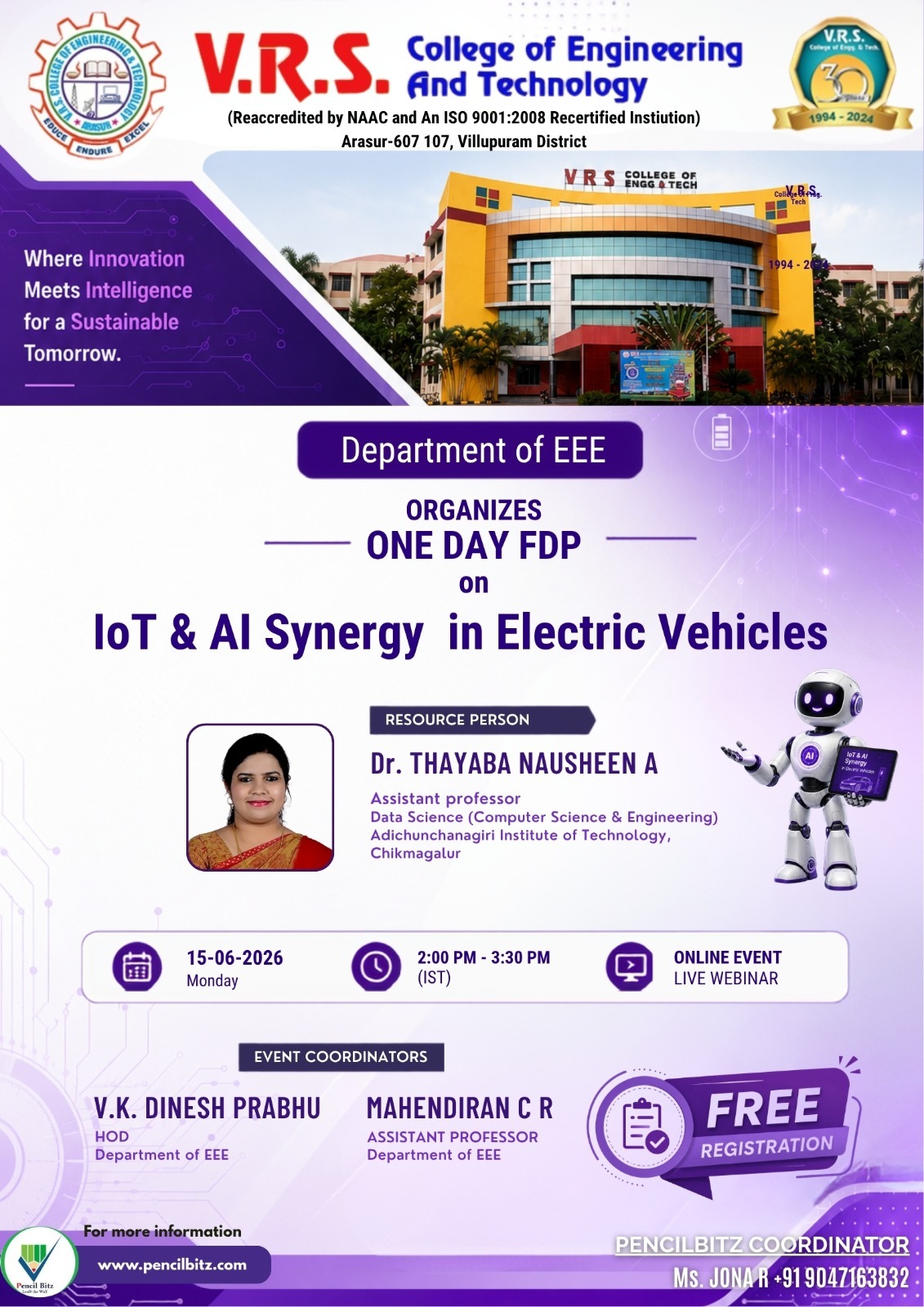 College Event Brochure
